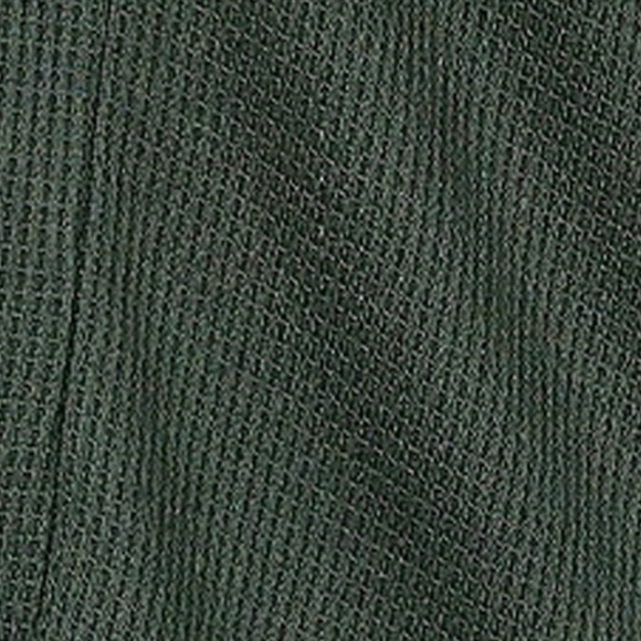 Solid Off Shoulder Loose Fit Waffle Long Sleeve Top - Picture 8 of 15